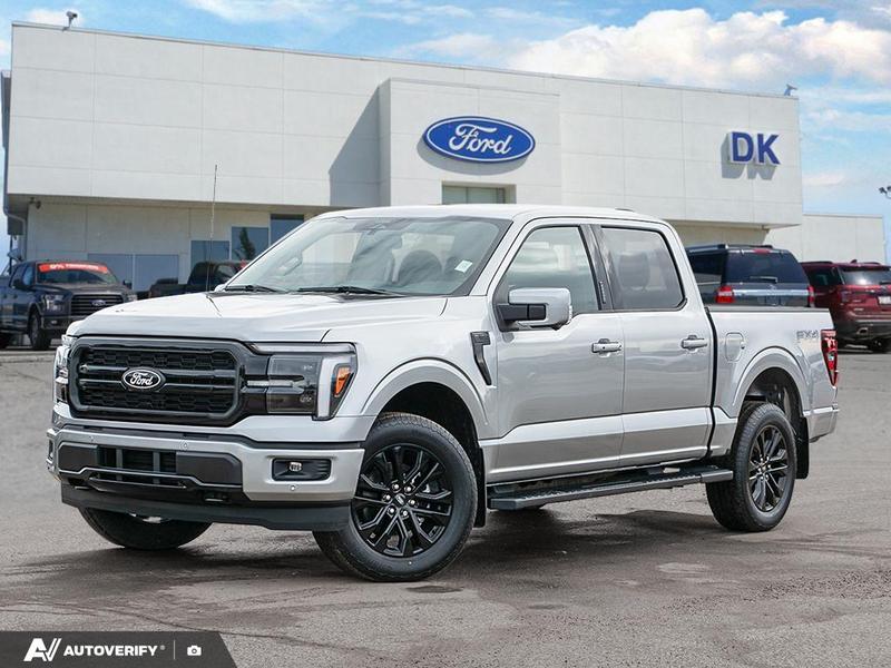 NEW 2026 Ford F-150 LARIAT - Iconic Silver Metallic Exterior / BLACK ACTIVE X Interior - $89,177 - Stock #D60365 - VIN 1FTFW5L86TFA25008 - Photo 1