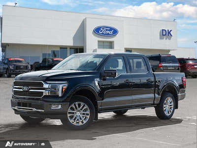 NEW 2026 Ford F-150 King Ranch - Agate Black/marsh Grey Accent Exterior - $97,622 - Stock #D60422 - VIN 1FTFW6L85TFA42386