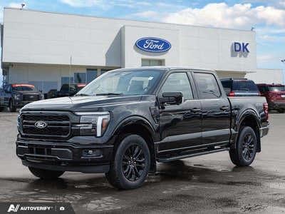 NEW 2026 Ford F-150 LARIAT - Agate Black Exterior - $80,207 - Stock #D60460 - VIN 1FTFW5L8XTKD36187