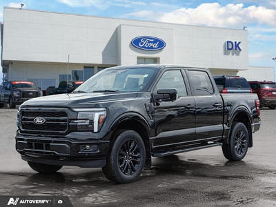 NEW 2026 Ford F-150 LARIAT - Agate Black Exterior - $80,207 - Stock #D60460 - VIN 1FTFW5L8XTKD36187