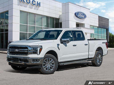 NEW 2026 Ford F-150 LARIAT Long Box - Oxford White Exterior - $83,634 - Stock #E60237 - VIN 1FTFW5L86TFA19404