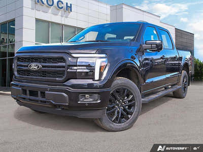 NEW 2026 Ford F-150 LARIAT - Agate Black Exterior - $92,194 - Stock #E60642 - VIN 1FTFW5L81TFA45103