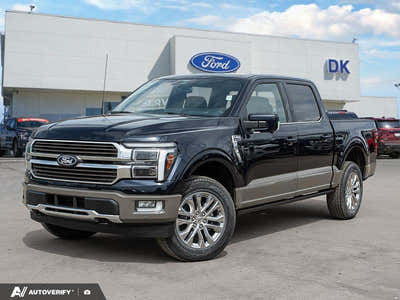NEW 2026 Ford F-150 King Ranch - Antimatter Blue/marsh Grey Accent Exterior - $98,277 - Stock #D60471 - VIN 1FTFW6L8XTFA86979