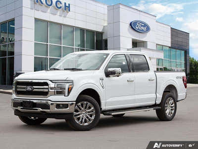 NEW 2026 Ford F-150 LARIAT - Oxford White Exterior - $83,234 - Stock #E60232 - VIN 1FTFW5L85TFA14968