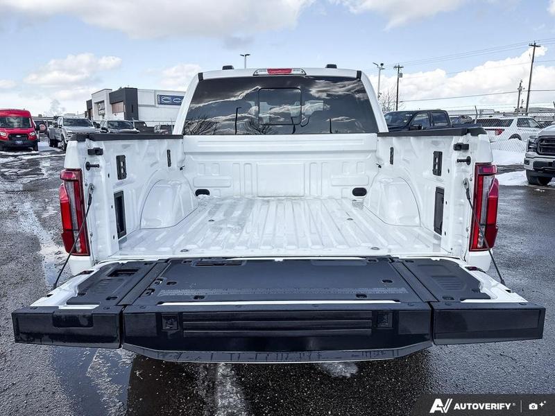 NEW 2026 Ford F-150 LARIAT - Star White Tri-coat Metallic Exterior / BLACK ACTIVE X Interior - $91,594 - Stock #E60564 - VIN 1FTFW5L85TFA11925 - Photo 12