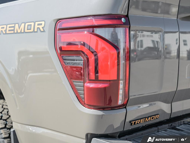 NEW 2026 Ford F-150 Tremor - Marsh Gray Exterior / BLACK TREMOR LEATHER Interior - $88,506 - Stock #E60629 - VIN 1FTFW4L82TFA45685 - Photo 12