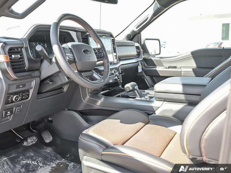 NEW 2026 Ford F-150 Tremor - Marsh Gray Exterior / BLACK TREMOR LEATHER Interior - $88,506 - Stock #E60629 - VIN 1FTFW4L82TFA45685 - Photo 13