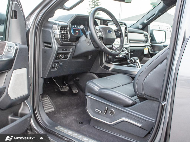 NEW 2026 Ford F-150 Platinum - Carbonized Grey Metallic Exterior / BLACK LEATHER Interior - $97,313 - Stock #D60463 - VIN 1FTFW7L87TFA51192 - Photo 13