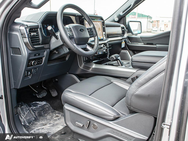 NEW 2026 Ford F-150 LARIAT - Iconic Silver Metallic Exterior / BLACK ACTIVE X Interior - $86,221 - Stock #D60544 - VIN 1FTFW5L80TFA86483 - Photo 13