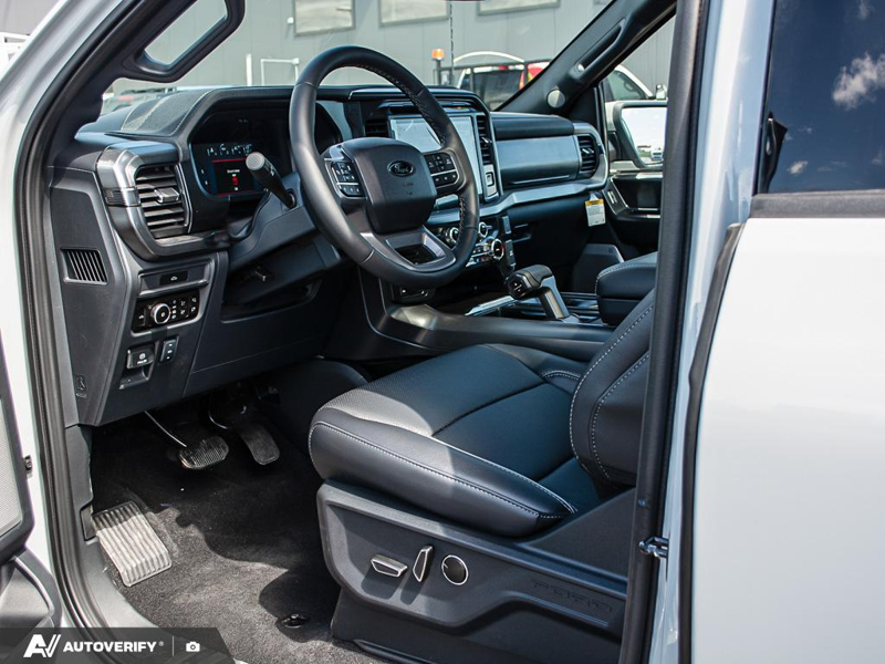 NEW 2026 Ford F-150 LARIAT - Avalanche Exterior / BLACK, ACTIVEX TRIMMED 40/CONSOLE/40 FRONT SEATS (B) Interior - $81,932 - Stock #D60674 - VIN 1FTFW5L87TFA60494 - Photo 13