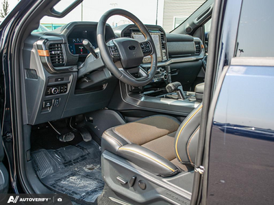 NEW 2026 Ford F-150 Tremor - BLACK TREMOR LEATHER Interior - $92,582 - Stock #D60670 - VIN 1FTFW4L89TFB50739
