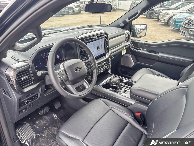 NEW 2026 Ford F-150 LARIAT - Antimatter Blue Metallic Exterior / BLACK ACTIVE X Interior - $88,762 - Stock #E60900 - VIN 1FTFW5L84TFB69768 - Photo 13