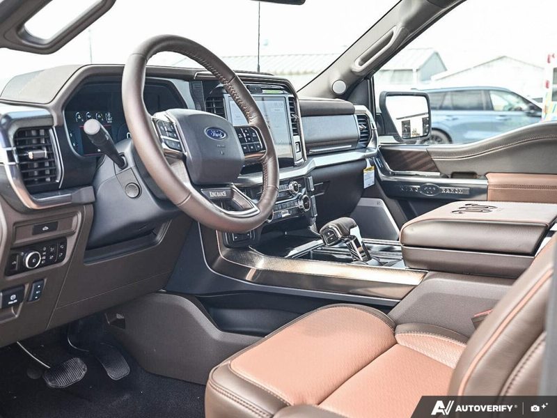 NEW 2026 Ford F-150 King Ranch - Star White/marsh Grey Accent Exterior / JAVA, KING RANCH MULTICONTOUR LEATHER BUCKET SEATS Interior - $94,246 - Stock #E60997 - VIN 1FTFW6L89TFB76530 - Photo 13