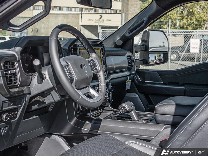 NEW 2026 Ford F-150 LARIAT - Antimatter Blue Metallic Exterior / BLACK, ACTIVEX TRIMMED 40/CONSOLE/40 FRONT SEATS (B) Interior - $82,794 - Stock #E61014 - VIN 1FTFW5L59TFB72462 - Photo 13
