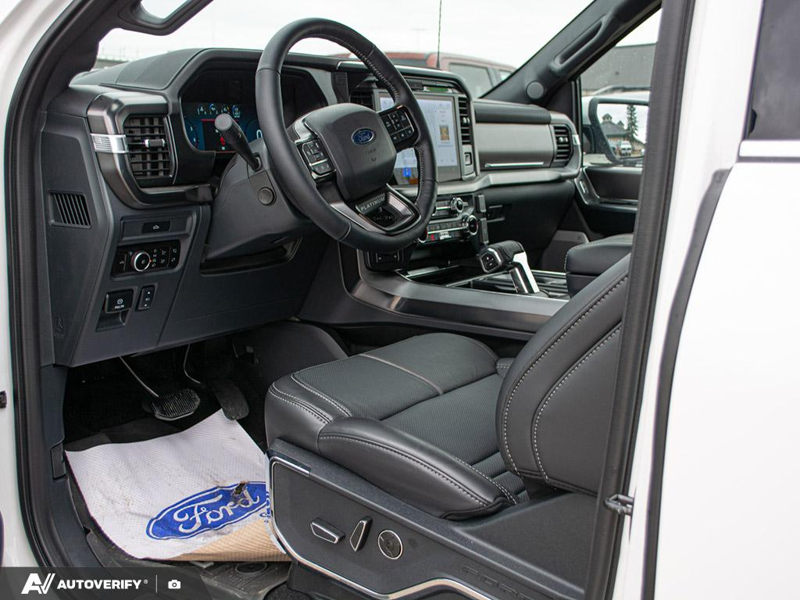 NEW 2026 Ford F-150 Platinum - Star White Tri-Coat Exterior / BLACK Interior - $98,917 - Stock #D60848 - VIN 1FTFW7L89TFA91242 - Photo 13