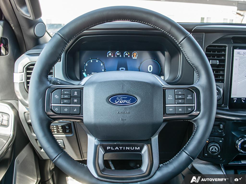 NEW 2026 Ford F-150 Platinum - Star White Tri-coat Metallic Exterior / BLACK LEATHER Interior - $100,750 - Stock #E60892 - VIN 1FTFW7L80TFB52817 - Photo 14