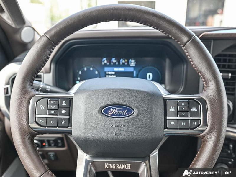 NEW 2026 Ford F-150 King Ranch - Star White/marsh Grey Accent Exterior / JAVA, KING RANCH MULTICONTOUR LEATHER BUCKET SEATS Interior - $94,246 - Stock #E60997 - VIN 1FTFW6L89TFB76530 - Photo 14