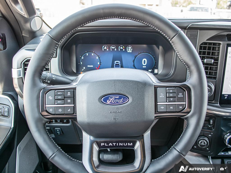 NEW 2026 Ford F-150 Platinum - Star White Tri-coat Metallic Exterior / BLACK LEATHER Interior - $99,929 - Stock #E60938 - VIN 1FTFW7LD4TFB50484 - Photo 14