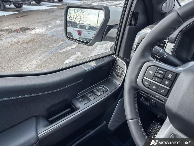 NEW 2026 Ford F-150 LARIAT - Star White Tri-coat Metallic Exterior / BLACK ACTIVE X Interior - $91,594 - Stock #E60564 - VIN 1FTFW5L85TFA11925 - Photo 17