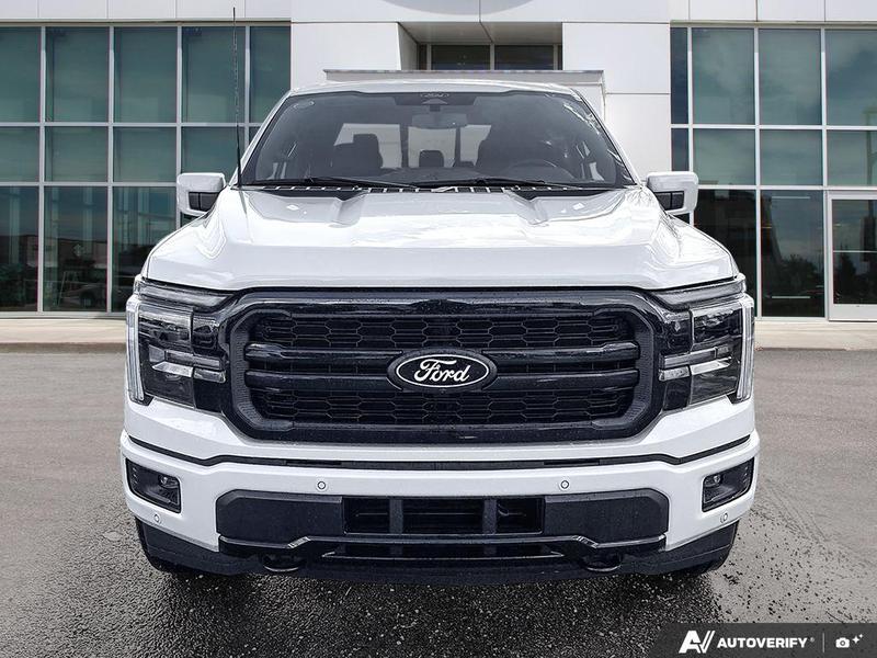 NEW 2026 Ford F-150 LARIAT - Star White Tri-coat Metallic Exterior / BLACK ACTIVE X Interior - $91,594 - Stock #E60564 - VIN 1FTFW5L85TFA11925 - Photo 2