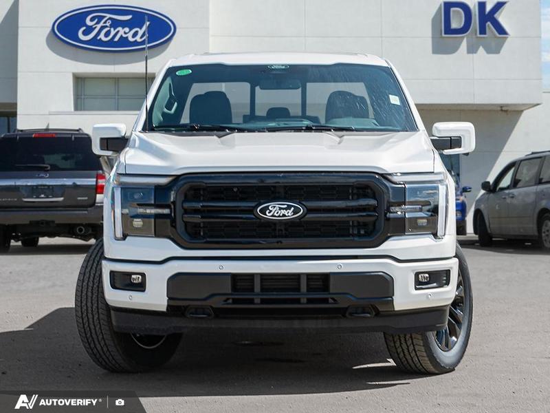 NEW 2026 Ford F-150 LARIAT - Star White Tri-coat Metallic Exterior / BLACK ACTIVE X Interior - $90,457 - Stock #D60510 - VIN 1FTFW5L88TFA91382 - Photo 2