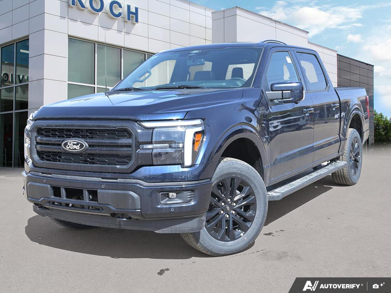 NEW 2026 Ford F-150 LARIAT - Antimatter Blue Metallic Exterior / BLACK ACTIVE X Interior - $86,839 - Stock #E60660 - VIN 1FTFW5L50TFA39914 - Photo 1
