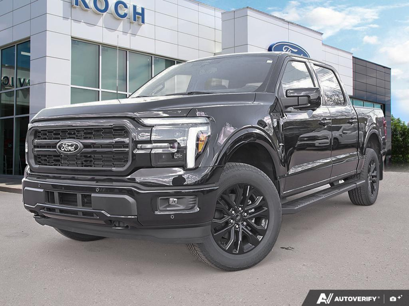 NEW 2026 Ford F-150 LARIAT - Agate Black Exterior / BLACK ACTIVE X Interior - $87,939 - Stock #E60588 - VIN 1FTFW5L89TFA46872 - Photo 1