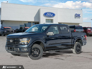 NEW 2026 Ford F-150 XLT - Antimatter Blue Metallic Exterior - $72,110 - Stock #D60350 - VIN 1FTFW3L81TFA31027