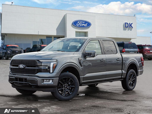 NEW 2026 Ford F-150 Platinum - Carbonized Grey Metallic Exterior - $97,313 - Stock #D60463 - VIN 1FTFW7L87TFA51192