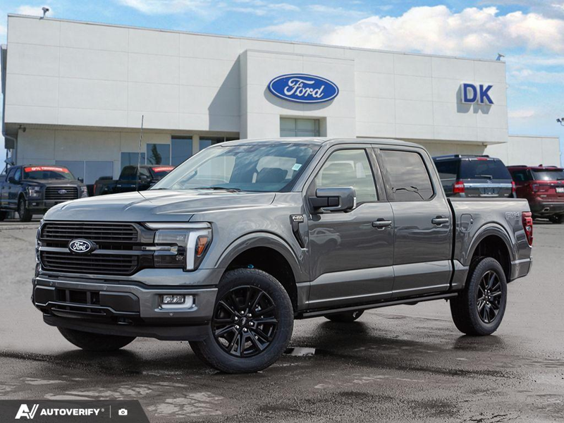 NEW 2026 Ford F-150 Platinum - Carbonized Grey Metallic Exterior / BLACK LEATHER Interior - $97,313 - Stock #D60463 - VIN 1FTFW7L87TFA51192 - Photo 1