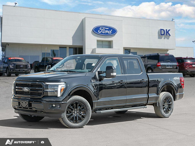 NEW 2026 Ford F-150 LARIAT - Agate Black Exterior - $86,452 - Stock #D60414 - VIN 1FTFW5L85TFA18339