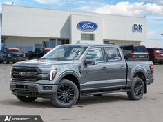 NEW 2026 Ford F-150 LARIAT - Carbonized Grey Metallic Exterior - $83,814 - Stock #D60547 - VIN 1FTFW5L82TFA10764