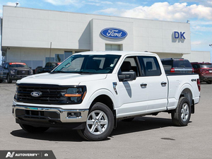 NEW 2026 Ford F-150 XLT - Oxford White Exterior - $63,254 - Stock #D60586 - VIN 1FTFW3L81TKE26591
