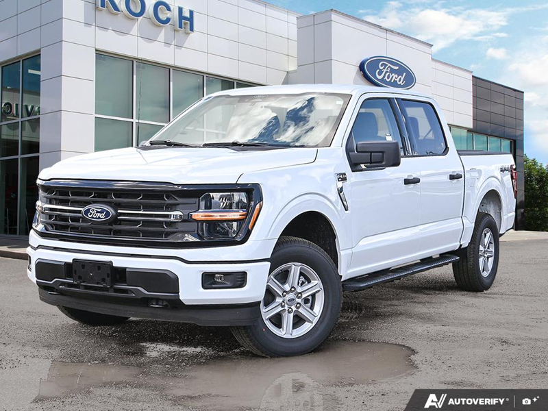NEW 2026 Ford F-150 XLT - Oxford White Exterior / MEDIUM DARK SLATE Interior - $66,137 - Stock #E60770 - VIN 1FTFW3L87TKE26417 - Photo 1