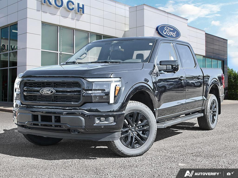 NEW 2026 Ford F-150 LARIAT - Agate Black Exterior / BLACK ACTIVE X Interior - $79,460 - Stock #E60869 - VIN 1FTFW5L51TKE69801 - Photo 1