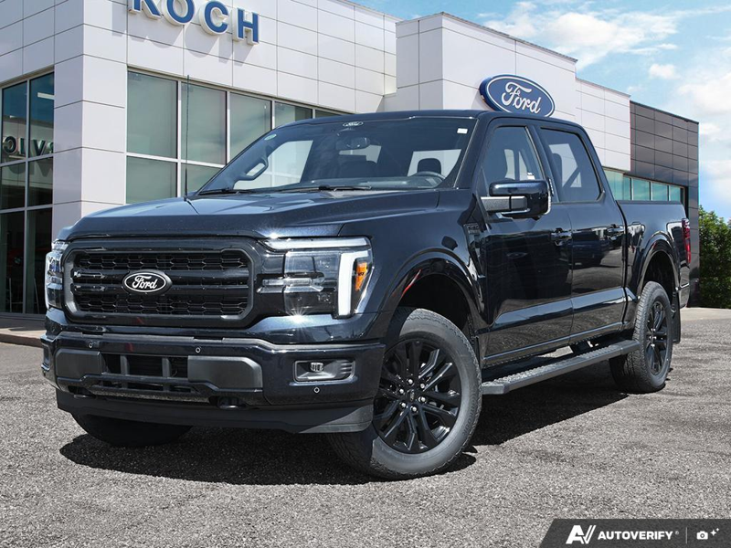 NEW 2026 Ford F-150 LARIAT - Antimatter Blue Metallic Exterior / BLACK ACTIVE X Interior - $86,482 - Stock #E60772 - VIN 1FTFW5L89TFB15432 - Photo 1