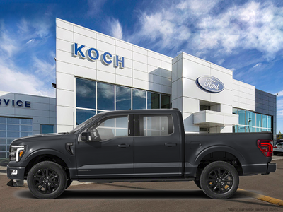 NEW 2026 Ford F-150 Platinum - Agate Black Exterior - $106,704 - Stock #E60893 - VIN 1FTFW7L82TFB55038
