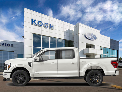 NEW 2026 Ford F-150 Platinum - Star White Tri-coat Metallic Exterior - $110,929 - Stock #E60938 - VIN 1FTFW7LD4TFB50484