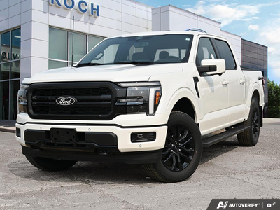 NEW 2026 Ford F-150 LARIAT - Star White Tri-coat Metallic Exterior - $83,411 - Stock #E60856 - VIN 1FTFW5L86TFB49750