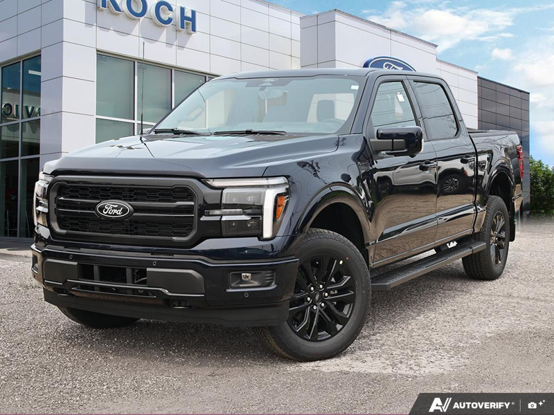 NEW 2026 Ford F-150 LARIAT - Antimatter Blue Metallic Exterior / BLACK ACTIVE X Interior - $88,440 - Stock #E60896 - VIN 1FTFW5L52TFB50447 - Photo 1