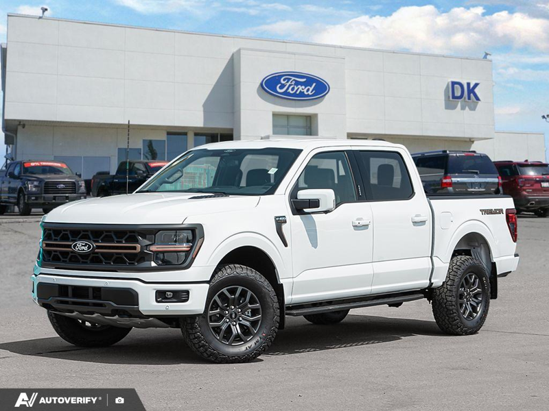 NEW 2026 Ford F-150 Tremor - Oxford White Exterior / BLACK TREMOR LEATHER Interior - $81,787 - Stock #D60658 - VIN 1FTFW4L88TFB48240 - Photo 1