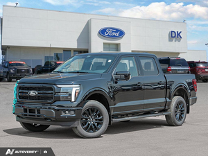 NEW 2026 Ford F-150 LARIAT - Agate Black Metallic Exterior - $82,122 - Stock #D60673 - VIN 1FTFW5L87TFB62295