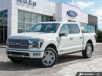 NEW 2026 Ford F-150 Platinum Plus - Star White Tri-coat Metallic Exterior - $107,434 - Stock #E60939 - VIN 1FTFW7LD6TFB65438