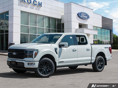 NEW 2026 Ford F-150 Platinum - Star White Tri-coat Metallic Exterior - $101,257 - Stock #E60938 - VIN 1FTFW7LD4TFB50484