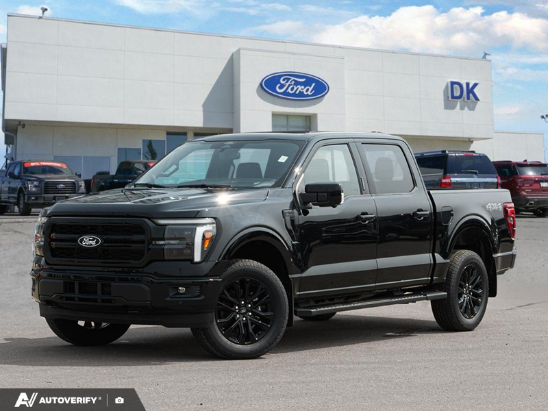 NEW 2026 Ford F-150 LARIAT - Agate Black Metallic Exterior / BLACK ACTIVE X Interior - $88,982 - Stock #D60683 - VIN 1FTFW5L81TFB62406 - Photo 1