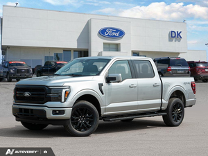 NEW 2026 Ford F-150 LARIAT - Iconic Silver Metallic Exterior - $85,131 - Stock #D60706 - VIN 1FTFW5L88TFB45991