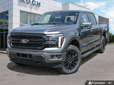 NEW 2026 Ford F-150 LARIAT - Carbonized Grey Metallic Exterior - $82,707 - Stock #E60852 - VIN 1FTFW5L88TFB49720