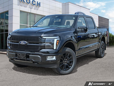 NEW 2026 Ford F-150 Platinum - Agate Black Exterior - $97,907 - Stock #E60979 - VIN 1FTFW7L81TFB50462