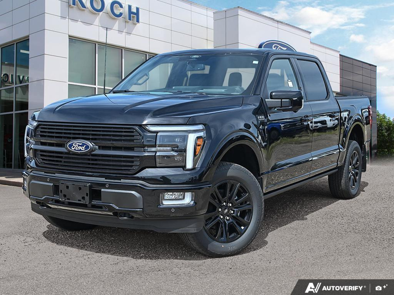 NEW 2026 Ford F-150 Platinum - Agate Black Exterior / BLACK LEATHER Interior - $100,407 - Stock #E60979 - VIN 1FTFW7L81TFB50462 - Photo 1