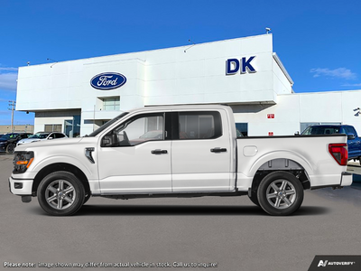 NEW 2026 Ford F-150 XLT - Oxford White Exterior - $76,577 - Stock #D60728 - VIN 1FTFW3L80TFB79458